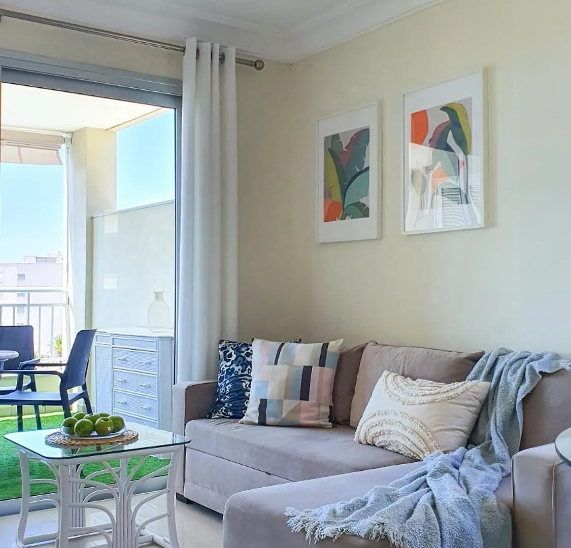 شقة Ocean View With Sunset In Palm Mar- Pool- Wifi - Parking 0*, بالم مار