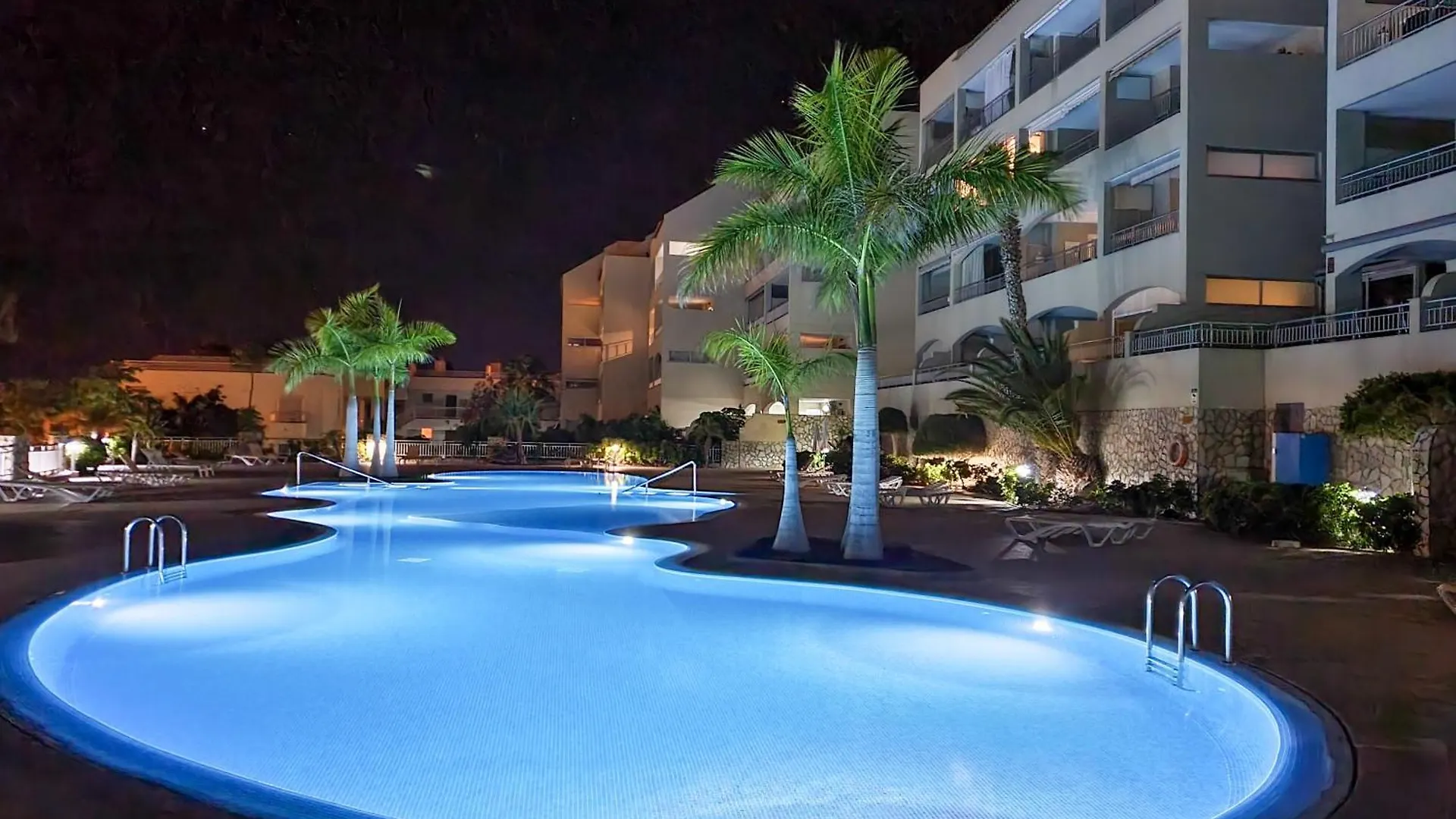 شقة Ocean View With Sunset In Palm Mar- Pool- Wifi - Parking  بالم مار